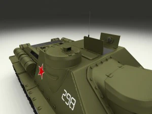 su 100 interior-engine bay full 3D Model
