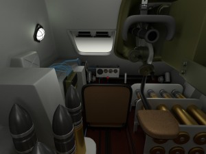 su 100 interior-engine bay full 3D 모델