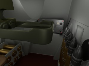 su 100 interior-engine bay full 3D 모델