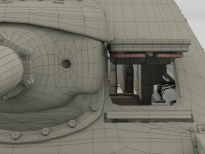 su 100 interior-engine bay full 3D 모델