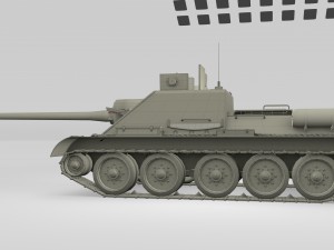 su 100 interior-engine bay full 3D 모델