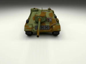 su 100 interior-engine bay full camo 3D Model