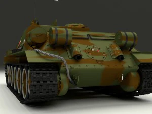 su 100 interior-engine bay full camo 3D Model