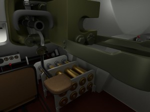 su 100 interior-engine bay full camo 3D मॉडल
