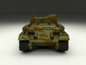 su 100 tank destroyer camo 3D 모델