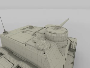 su 100 tank destroyer camo 3D Model