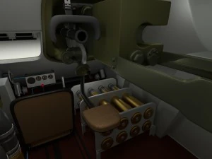 su 100 with interior camo 3D Model
