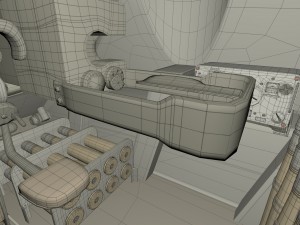 su 100 with interior camo Model 3D