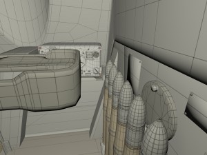 su 100 with interior camo Model 3D