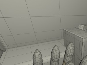 su 100 with interior camo Model 3D
