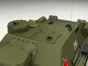 su 100 tank destroyer 3D Model