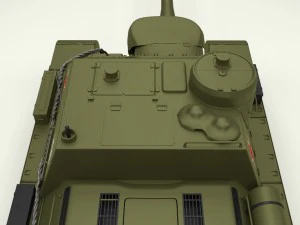 su 100 tank destroyer 3D Model