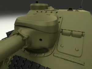 su 100 tank destroyer 3D Model