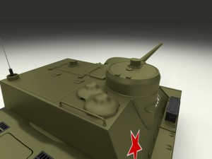 su 100 tank destroyer 3D 모델