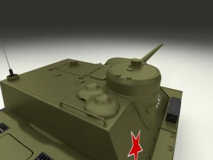 su 100 tank destroyer 3D Model