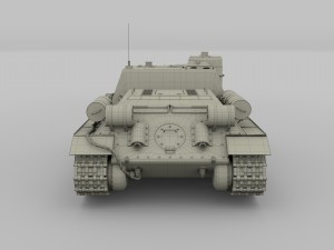 su 100 tank destroyer 3D 모델