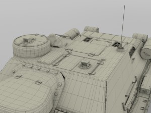 su 100 tank destroyer 3D 모델