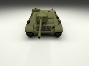 su 100 tank destroyer hdri 3D 모델