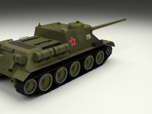 su 100 tank destroyer hdri 3D 모델