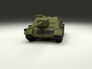 su 100 tank destroyer hdri 3D 모델