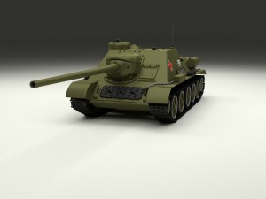 su 100 tank destroyer hdri 3D 모델