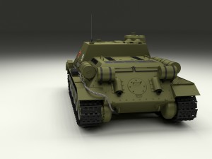 su 100 tank destroyer hdri 3D 모델