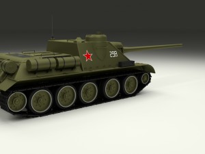 su 100 tank destroyer hdri 3D 모델