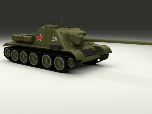 su 100 tank destroyer hdri 3D 모델