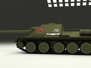 su 100 tank destroyer hdri 3D 모델