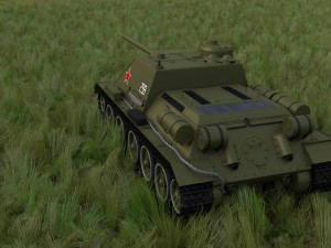 su 100 tank destroyer hdri 3D 모델