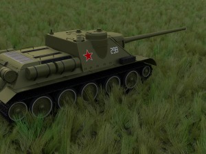 su 100 tank destroyer hdri 3D 모델