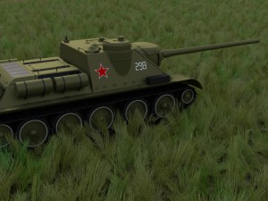 su 100 tank destroyer hdri 3D 모델