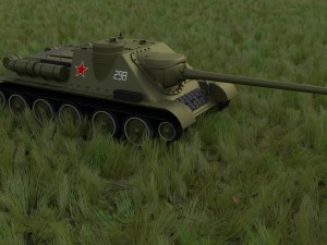 su 100 tank destroyer hdri 3D 모델