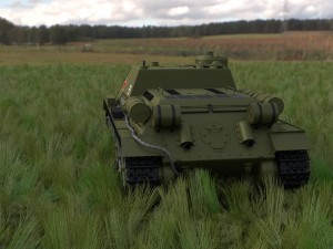 su 100 tank destroyer hdri 3D 모델