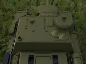 su 100 tank destroyer hdri 3D Model