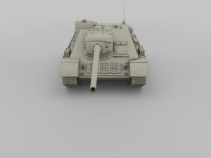 su 100 tank destroyer hdri 3D 모델