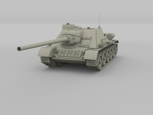 su 100 tank destroyer hdri 3D 모델