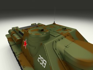 su 100 tank destroyer hdri camo 3D 모델