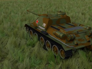 su 100 tank destroyer hdri camo 3D 모델