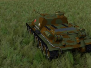 su 100 tank destroyer hdri camo 3D 모델