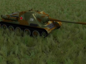 su 100 tank destroyer hdri camo 3D 모델