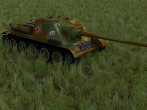 su 100 tank destroyer hdri camo 3D 모델