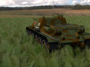 su 100 tank destroyer hdri camo 3D 모델