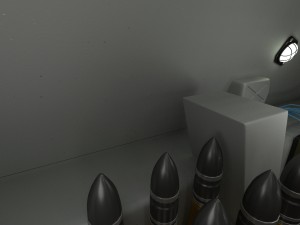 su 100 with interior camo hdri 3D 모델
