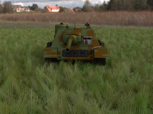 su 100 with interior camo hdri 3D 모델