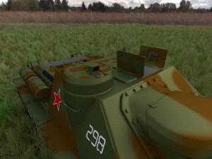 su 100 with interior camo hdri 3D 모델