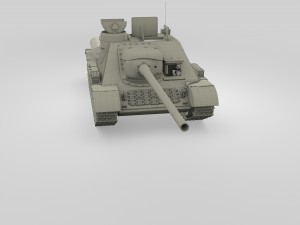 su 100 with interior camo hdri 3D 모델