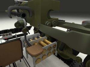 su 100 interior-engine bay full camo hdri 3D Model