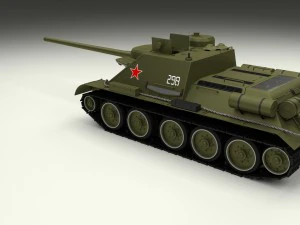 su 100 interior-engine bay full hdri 3D Model
