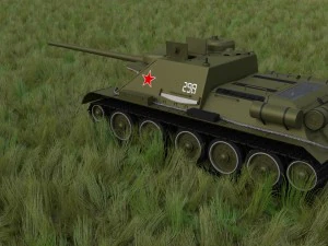 su 100 interior-engine bay full hdri 3D Model